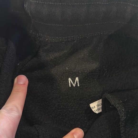 HiddenSole‎ Hidden Sole men’s black sweatpants joggers sweat pants medium EUC - Picture 4 of 5